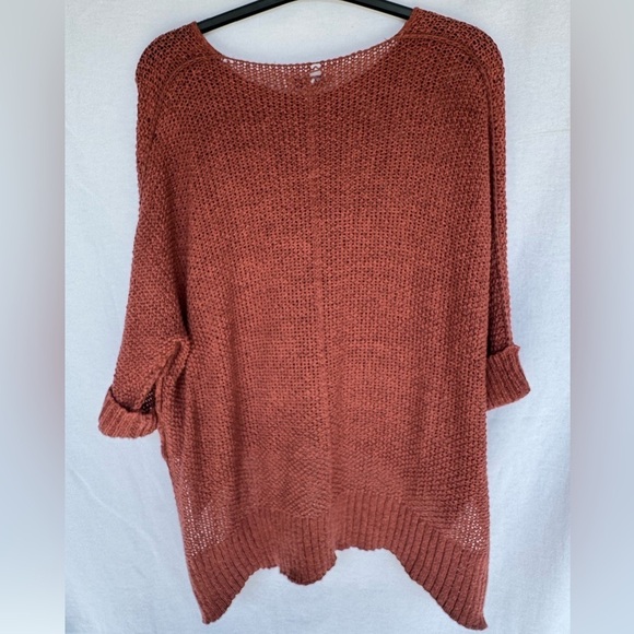 She + Sky burnt orange sweater - Picture 2 of 4